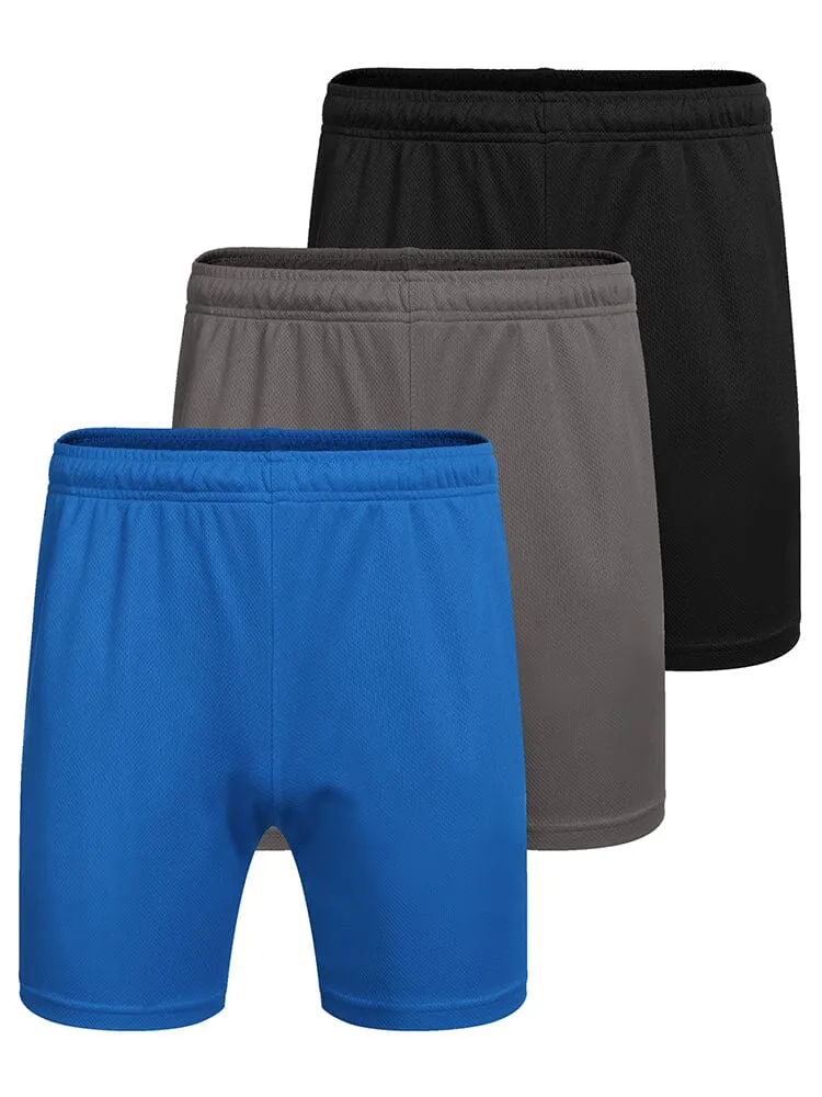 3-Pack Workout Shorts with Pocket (US Only)