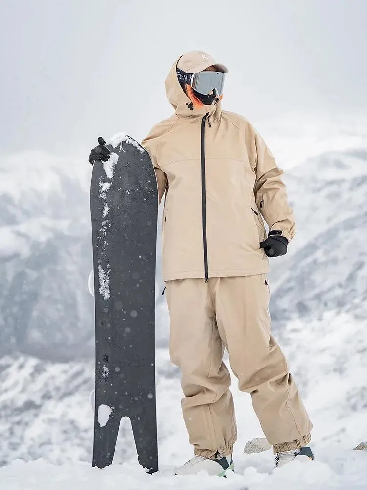 Adult Adventure Snowsuits 3L Ski Jacket & Pants Set Outfits