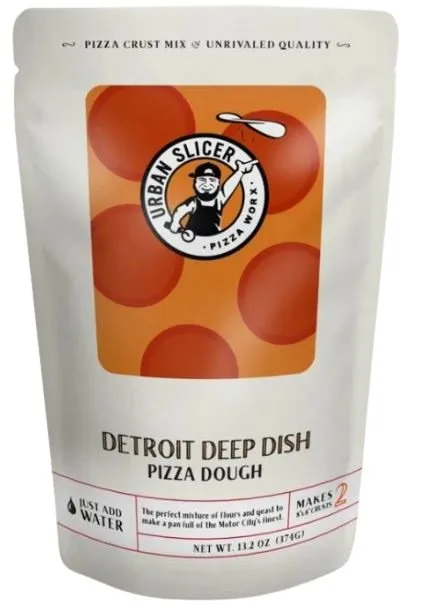 Alfa Pizza Ovens:  Detroit Deep Dish Pizza Dough Mix 13.2 Oz