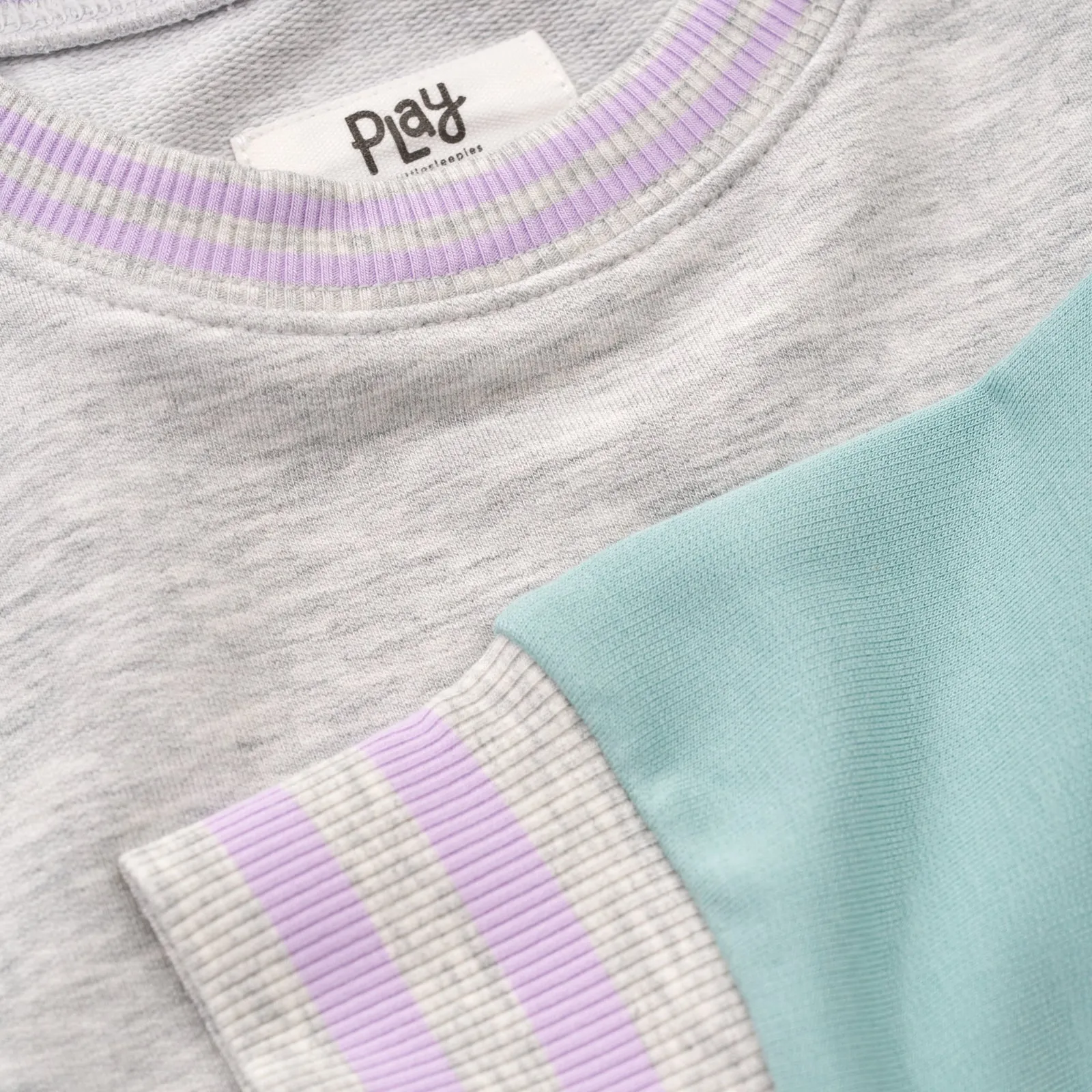 Aqua Mist Pocket Crewneck