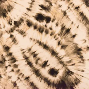 Beige-Brown-Multi Famous Designer Tie Dye Print Viscose Twill Woven Fabric