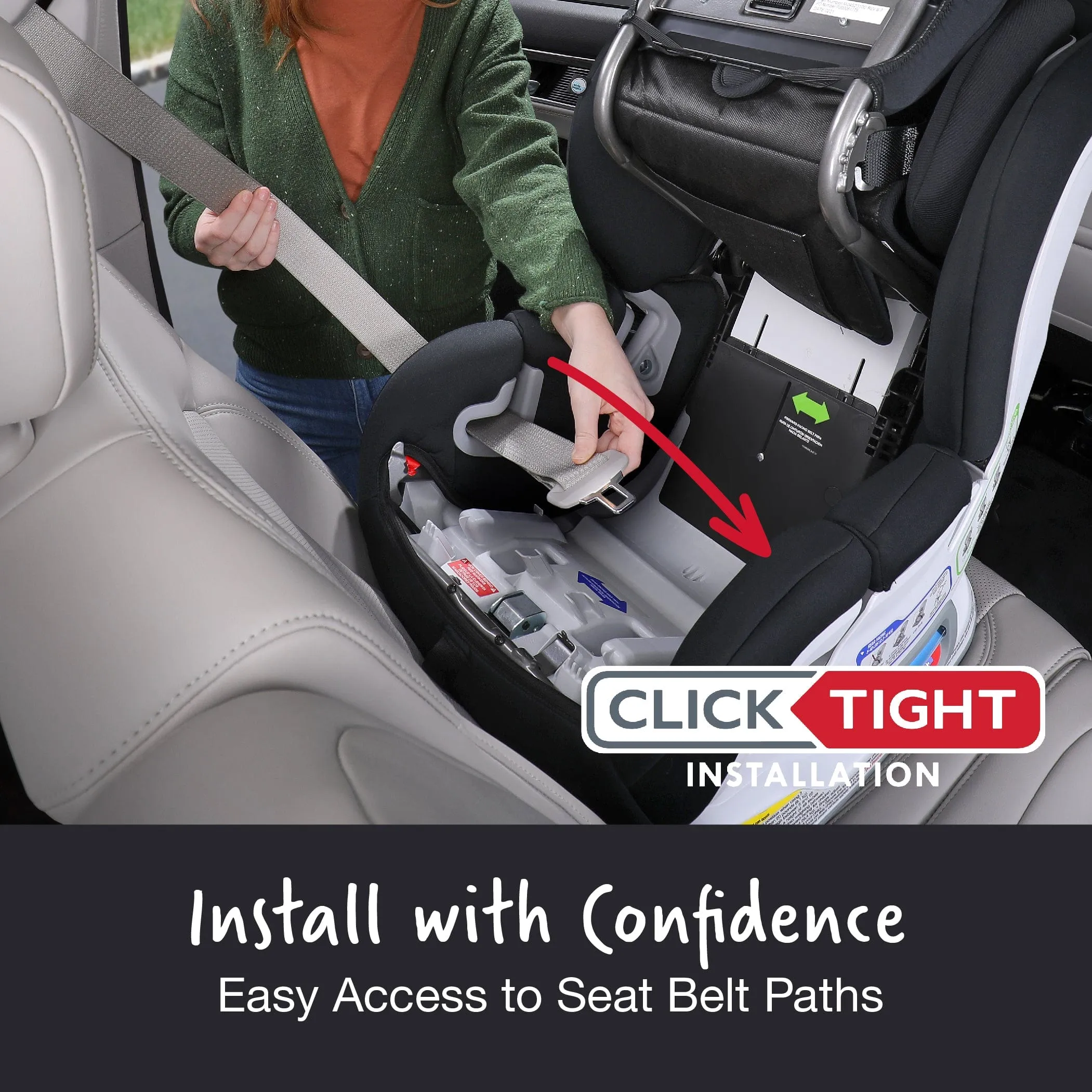 Britax Boulevard Clicktight Convertible Car Seat (Safewash)