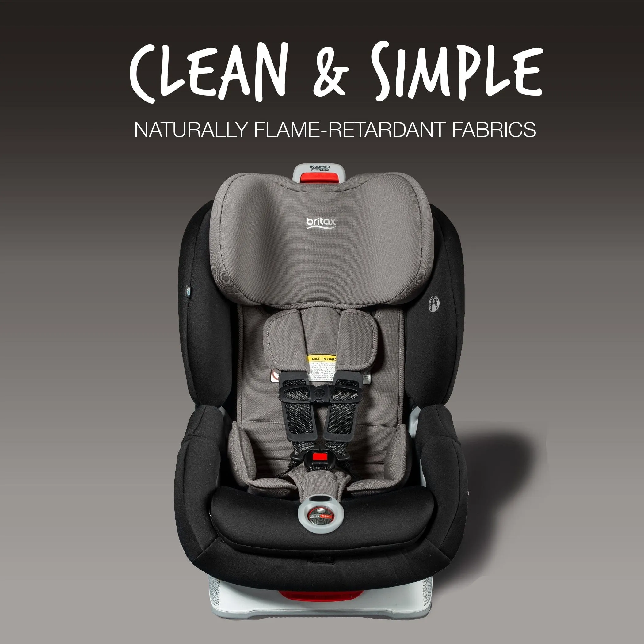 Britax Boulevard Clicktight Convertible Car Seat (Safewash)