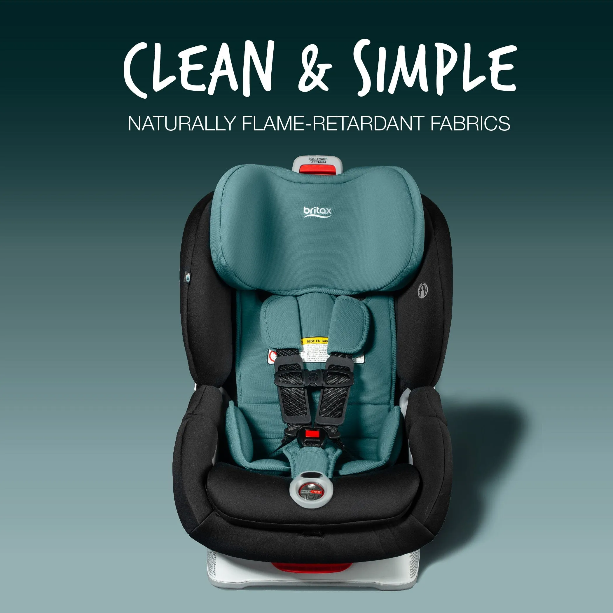 Britax Boulevard Clicktight Convertible Car Seat (Safewash)