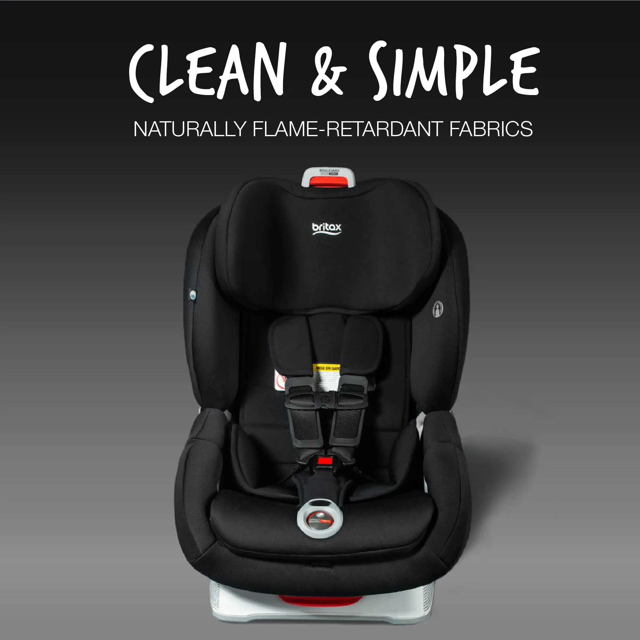 Britax Boulevard Clicktight Convertible Car Seat (Safewash)