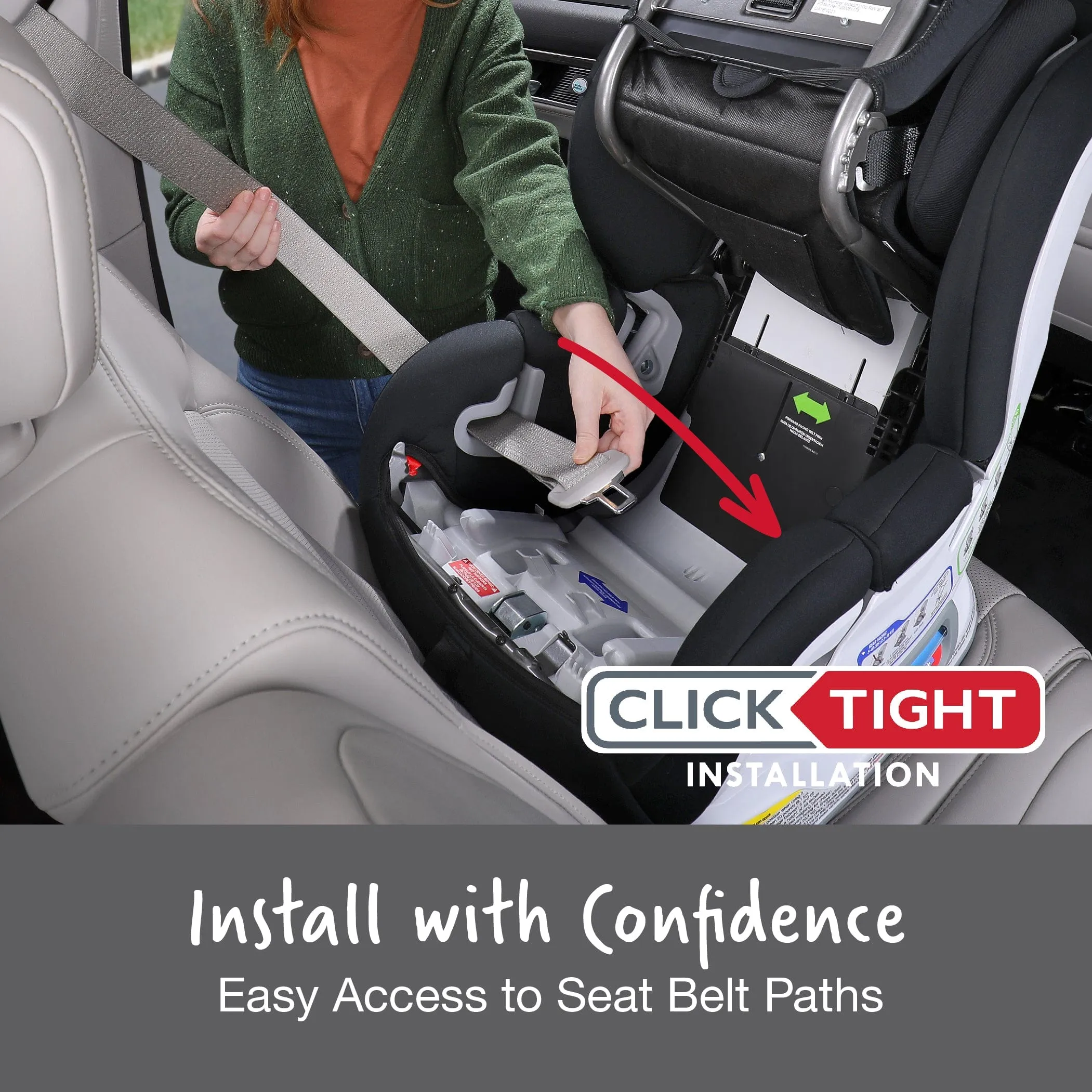 Britax Boulevard Clicktight Convertible Car Seat (Safewash)