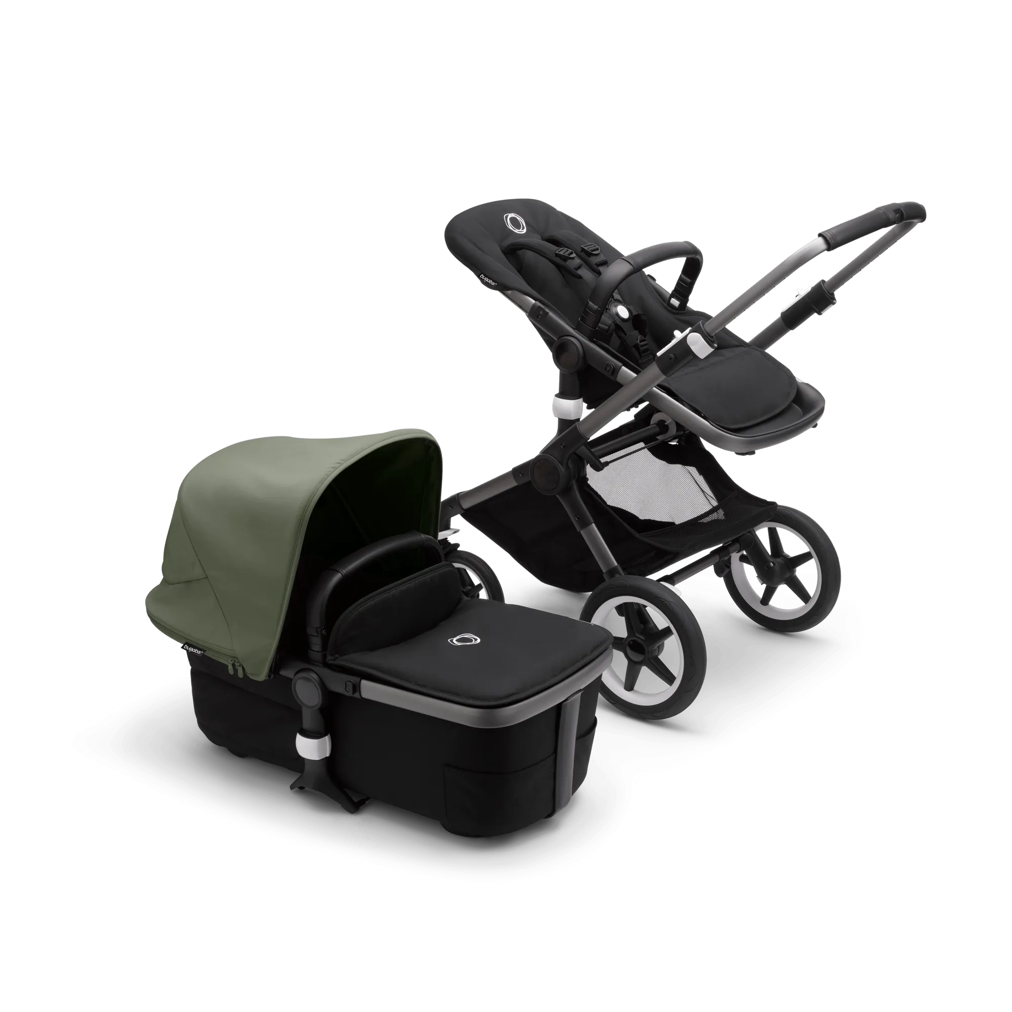 Bugaboo Fox3 Complete Stroller Graphite Base