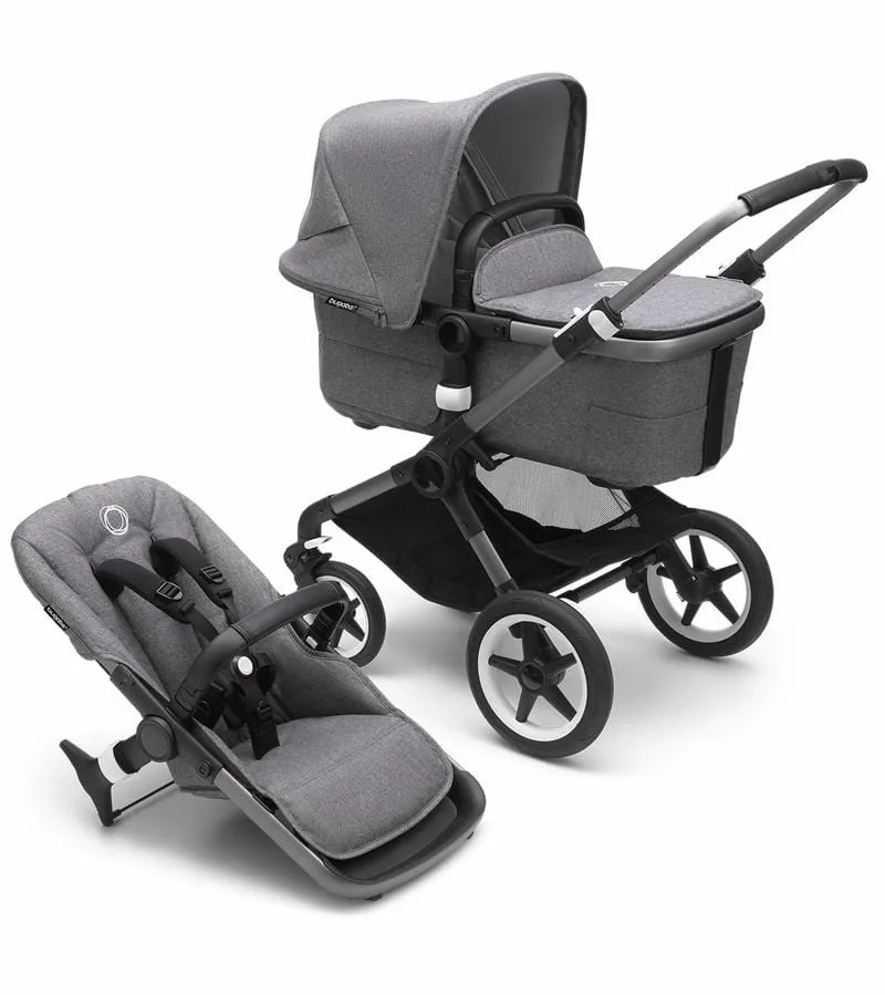 Bugaboo Fox3 Complete Stroller Graphite Base