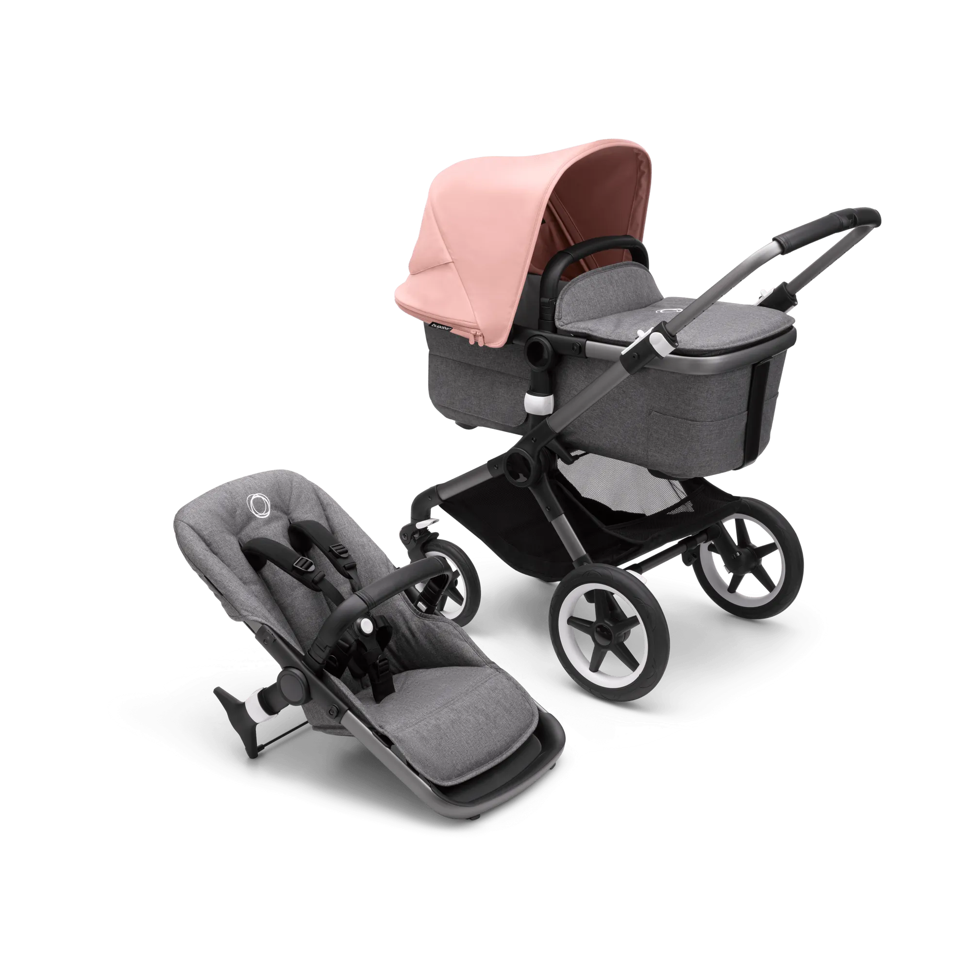 Bugaboo Fox3 Complete Stroller Graphite Base