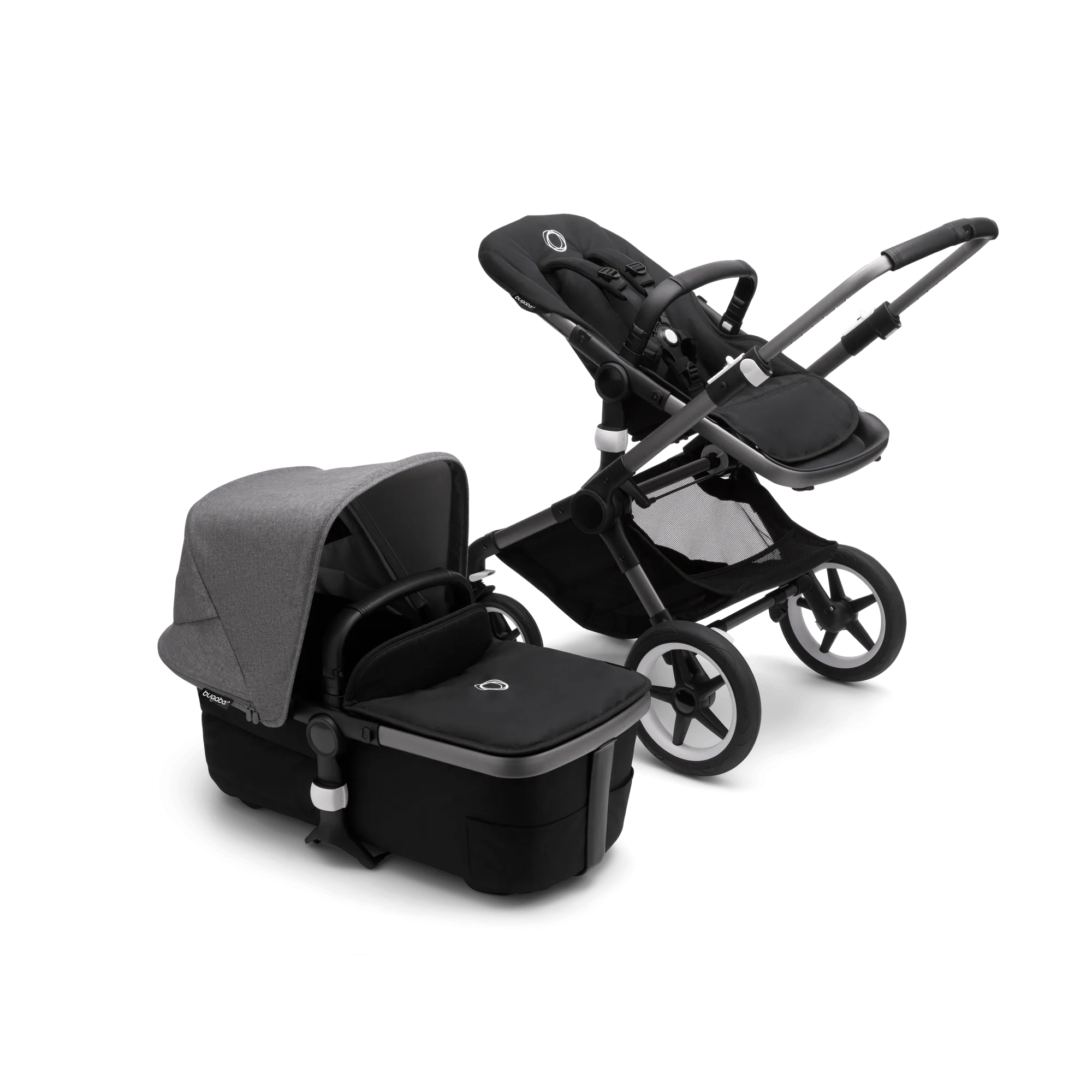 Bugaboo Fox3 Complete Stroller Graphite Base