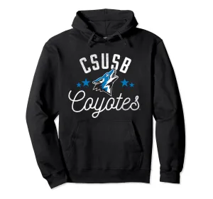 Cal State San Bernardino CSUSB Coyotes Logo Pullover Hoodie