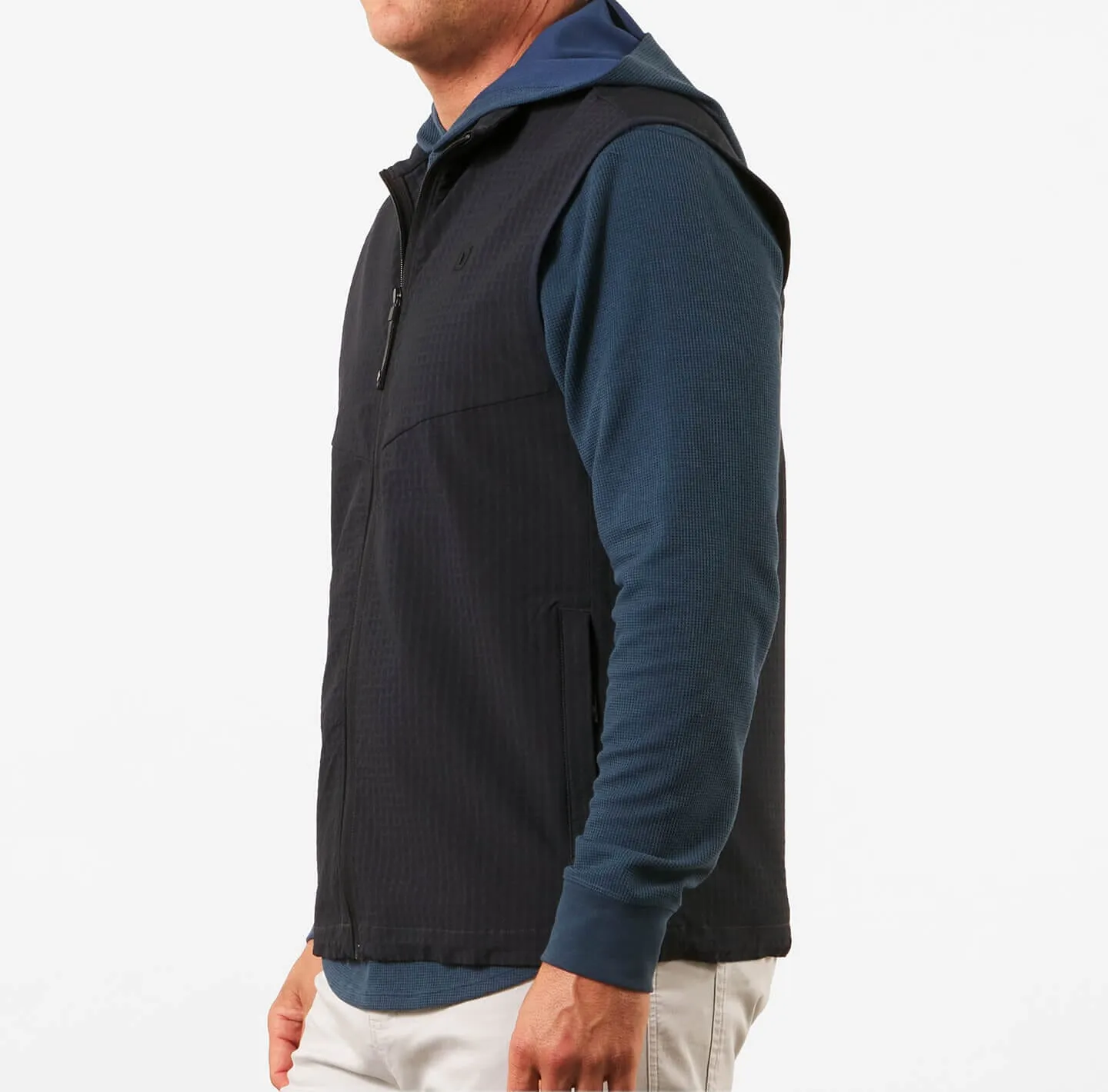 Cassidy Grid Fleece Vest