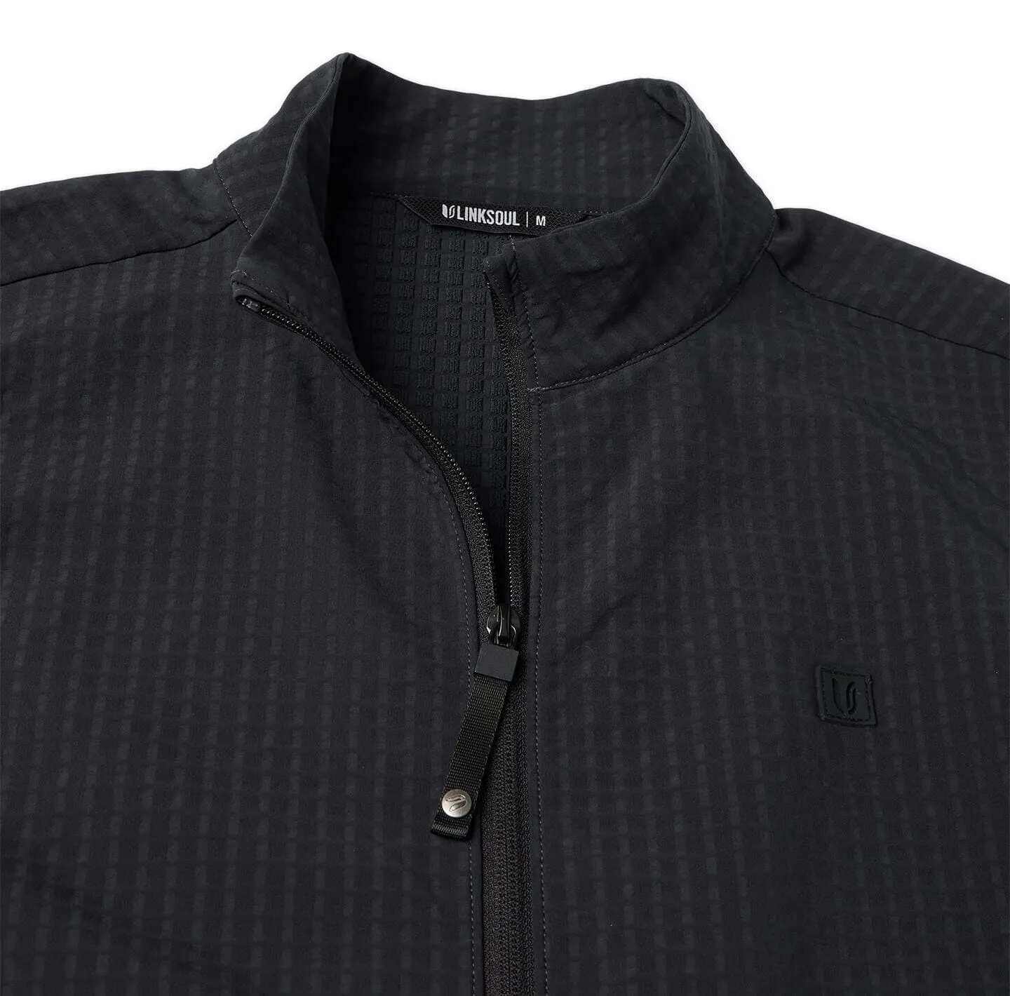 Cassidy Grid Fleece Vest