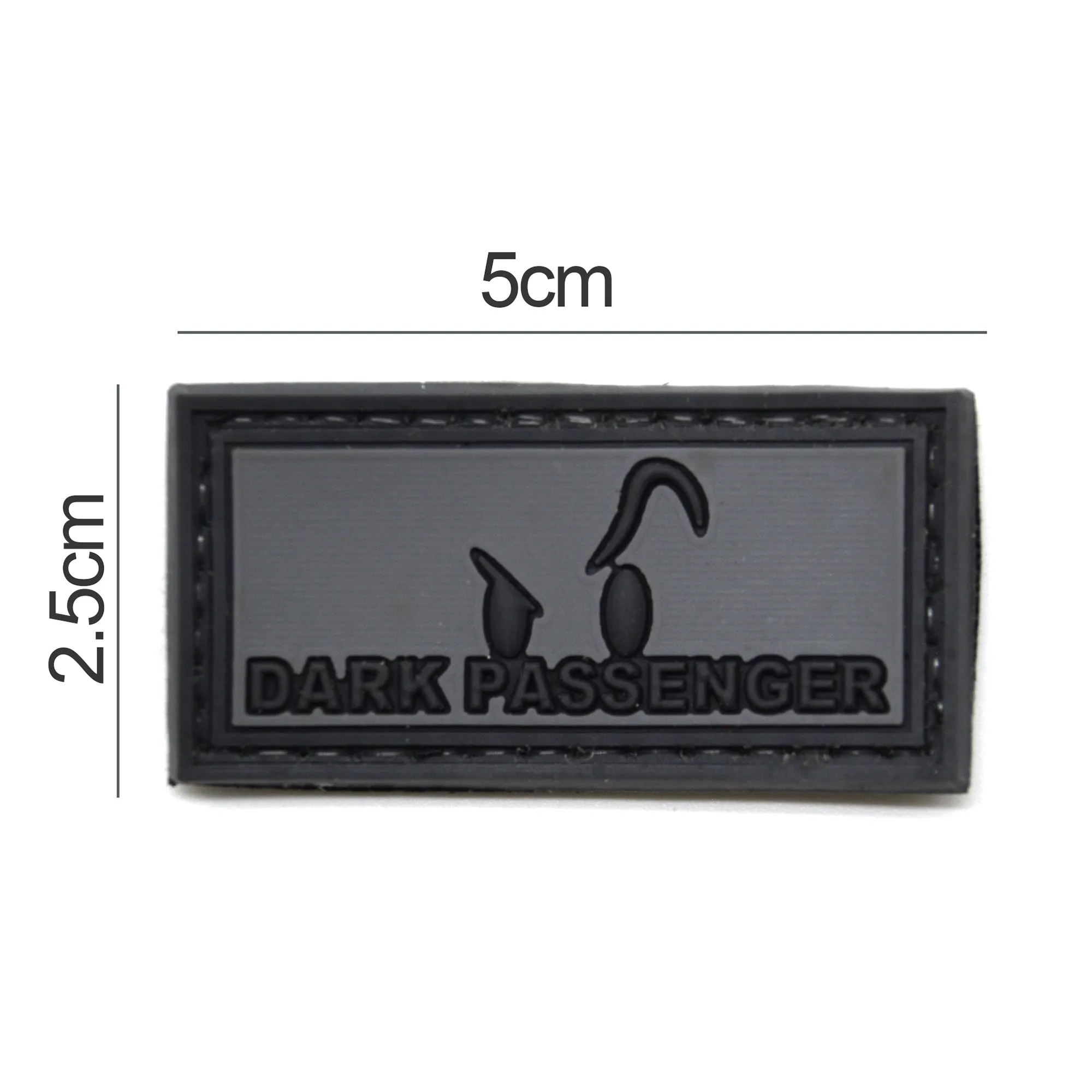 Dark Passenger Patch Black