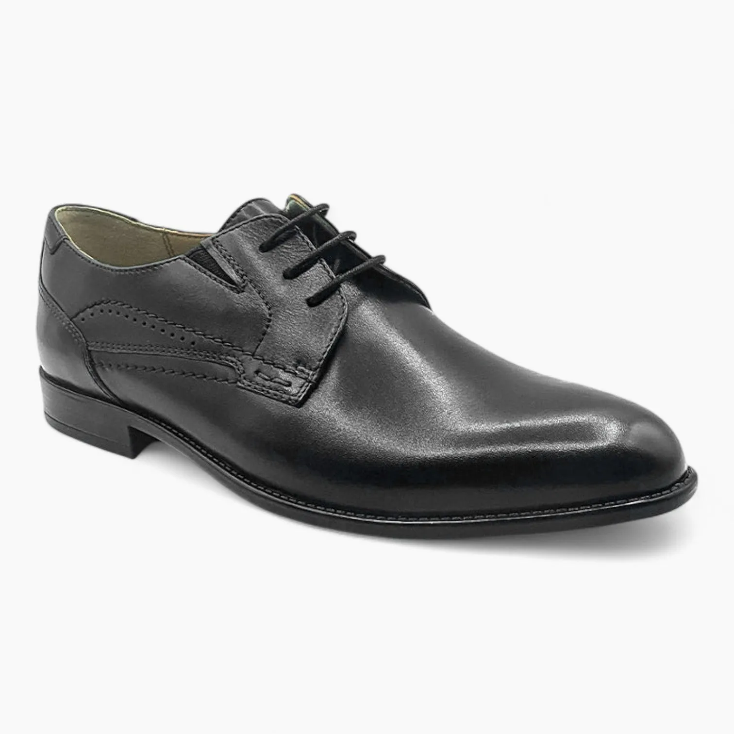 Dubarry Dell Extra Fit Black Formal Dress Shoes – Wide Fit & Comfortable Design