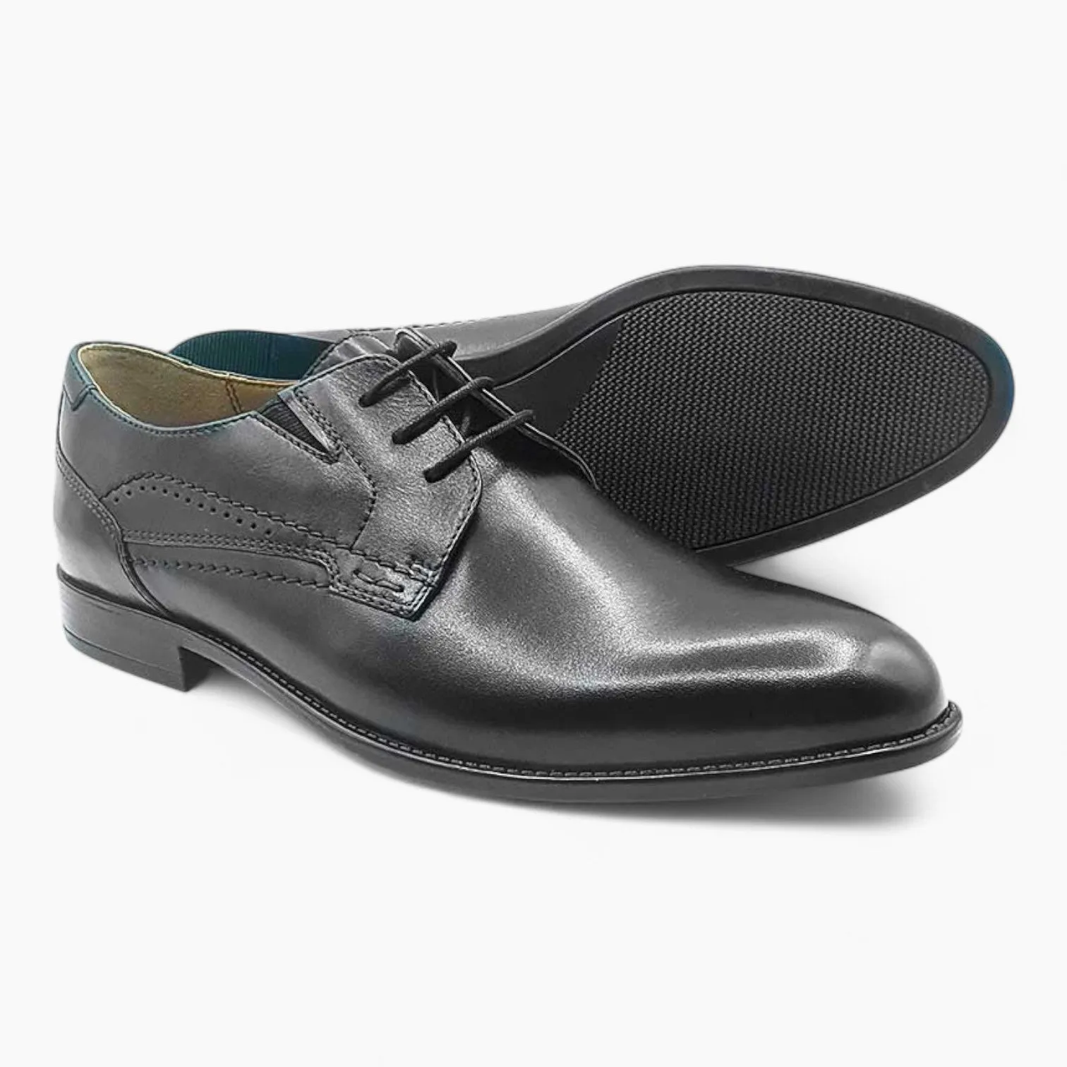 Dubarry Dell Extra Fit Black Formal Dress Shoes – Wide Fit & Comfortable Design