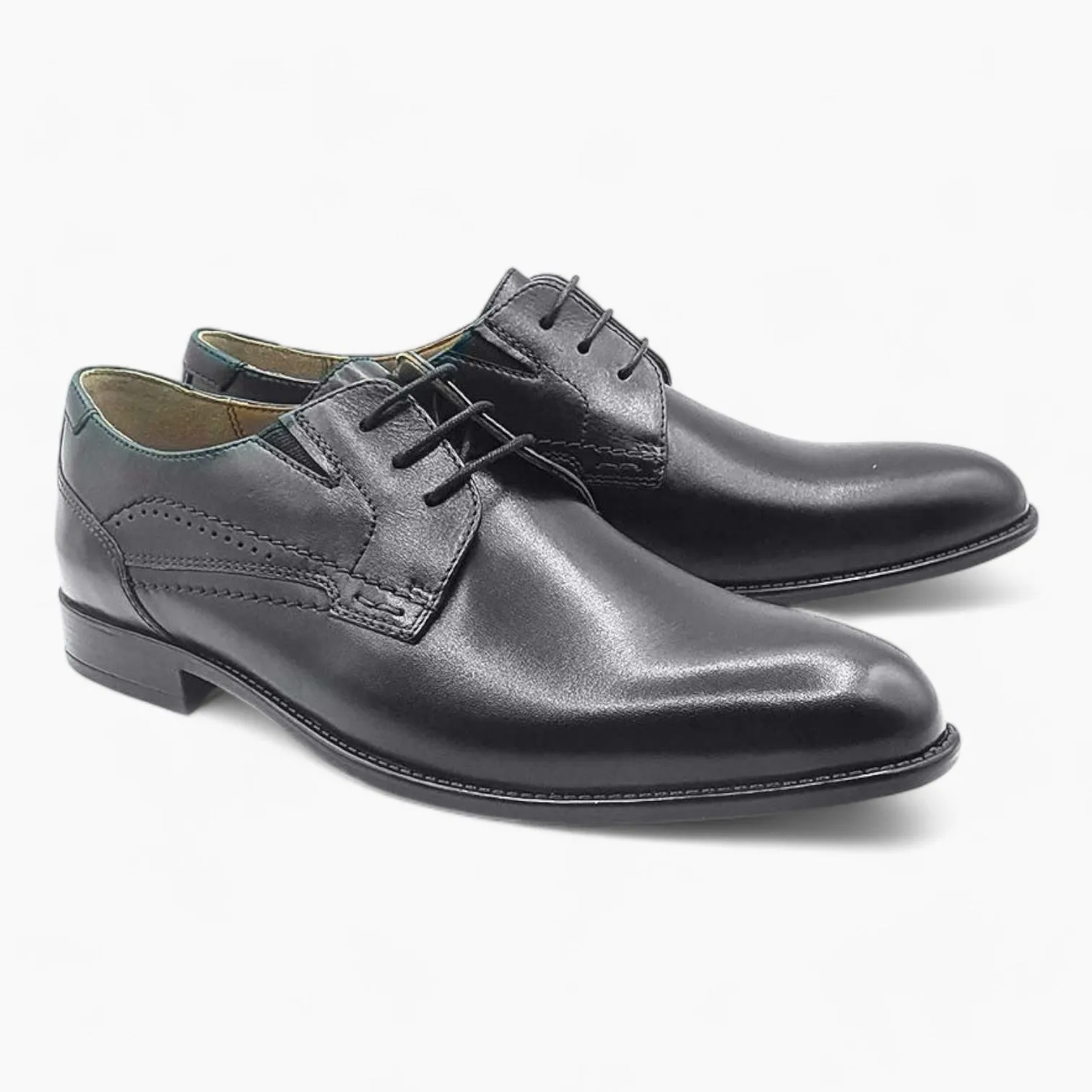 Dubarry Dell Extra Fit Black Formal Dress Shoes – Wide Fit & Comfortable Design