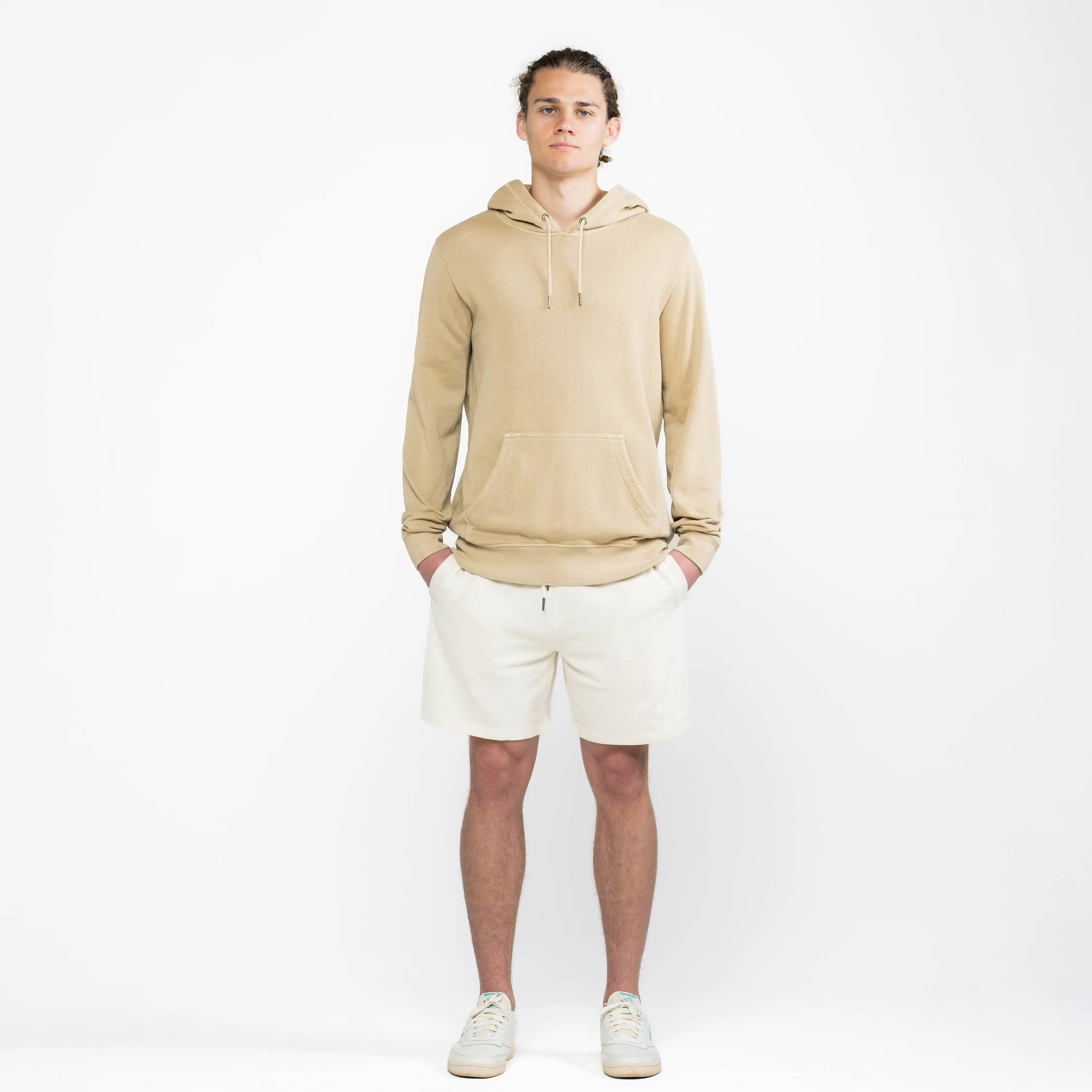 Dune Organic Cotton French Terry Hooded Sweatshirt