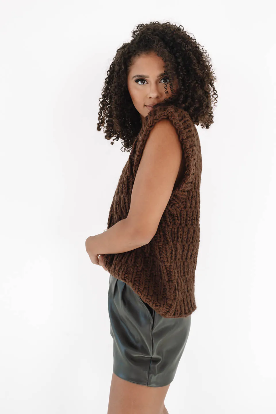 Everything Espresso Sweater - Brown