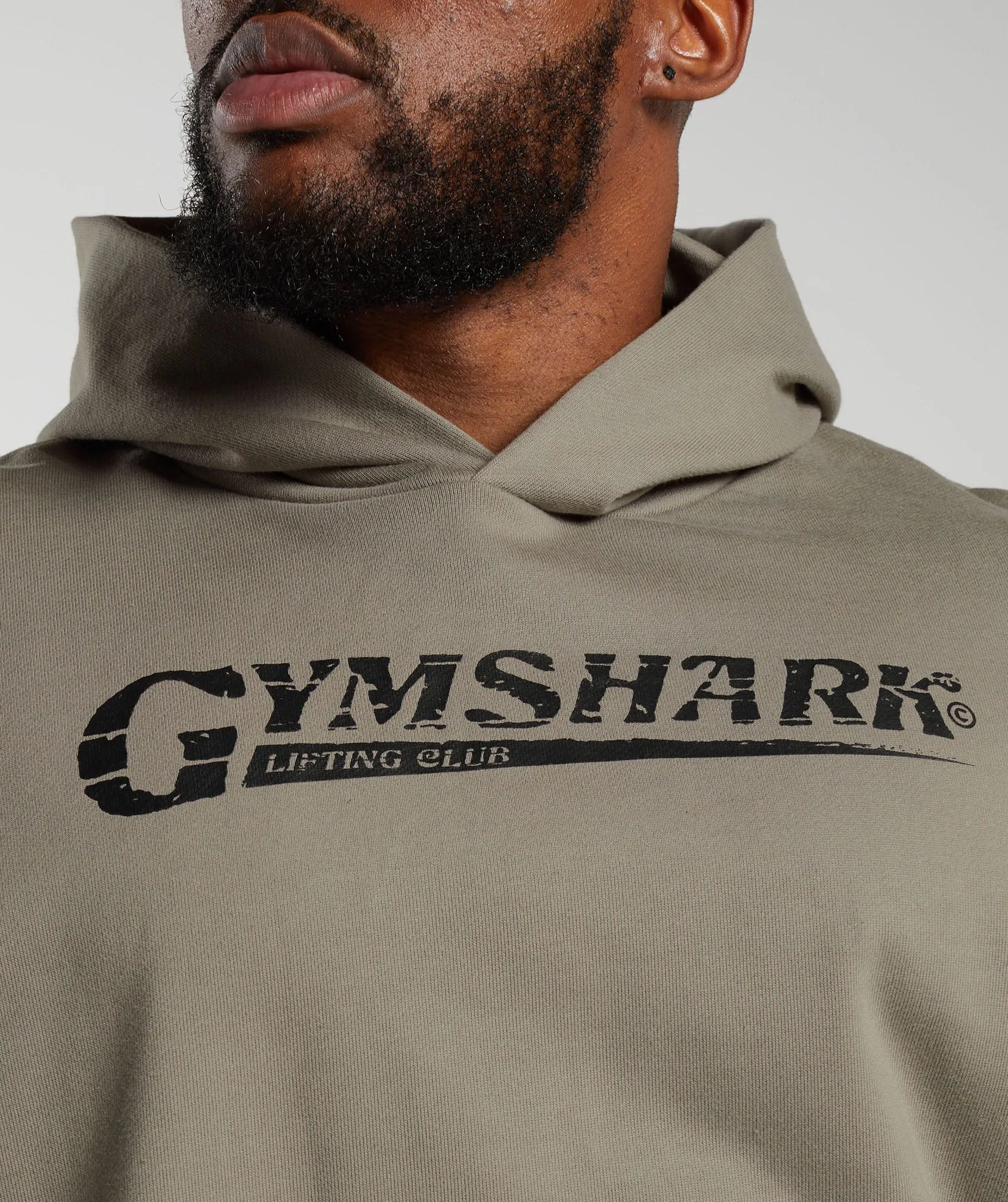 Gymshark Pump Cover Hoodie - Linen Brown