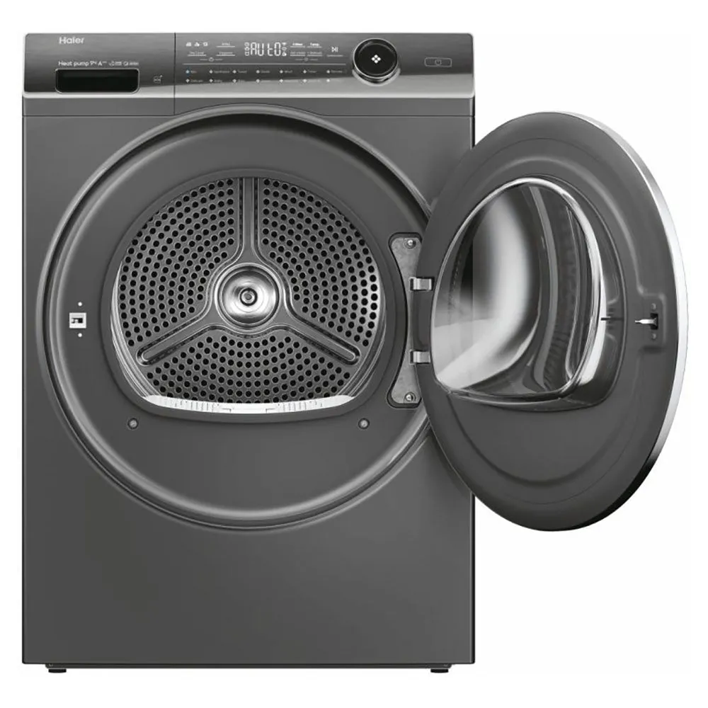 Haier I-Pro Series 7 Plus 9KG Freestanding Tumble Dryer - Antracite | HD90-A3Q979RU1UK