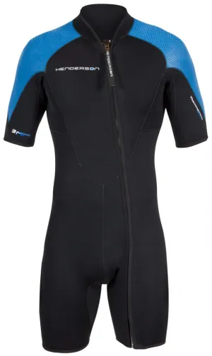 Henderson Men's 3mm Thermoprene Pro Front Zip Shorty Wetsuit