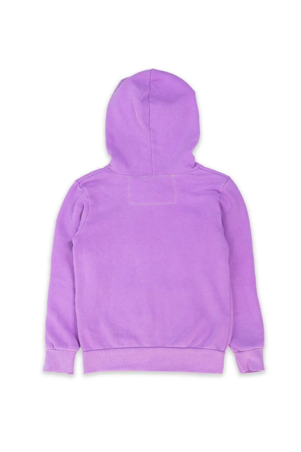 KID'S 5 STRIPE HOODIE - NEON PURPLE