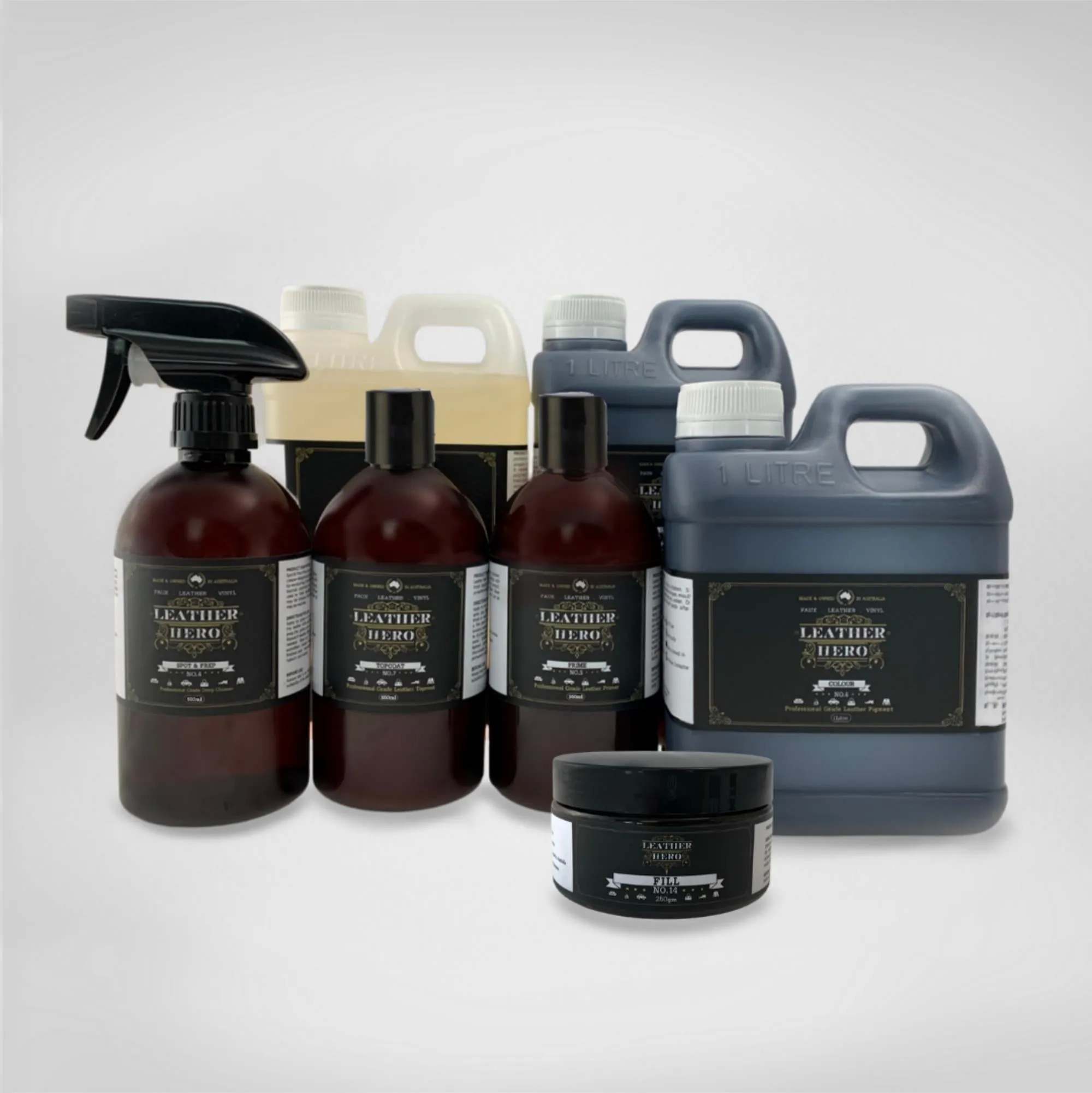 Leather Repair & Recolour Kit - Aniline Golden