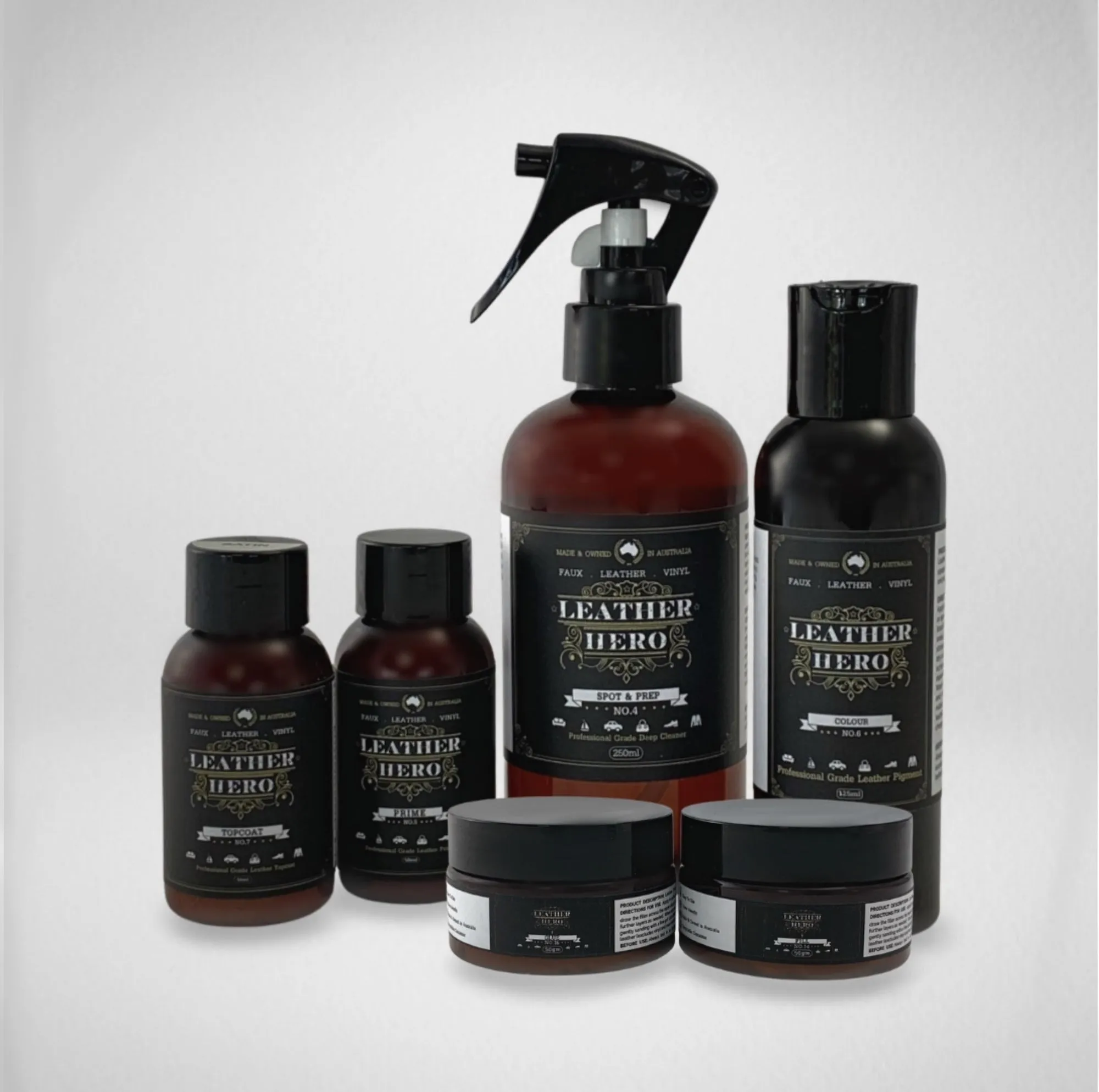 Leather Repair & Recolour Kit - Aniline Golden