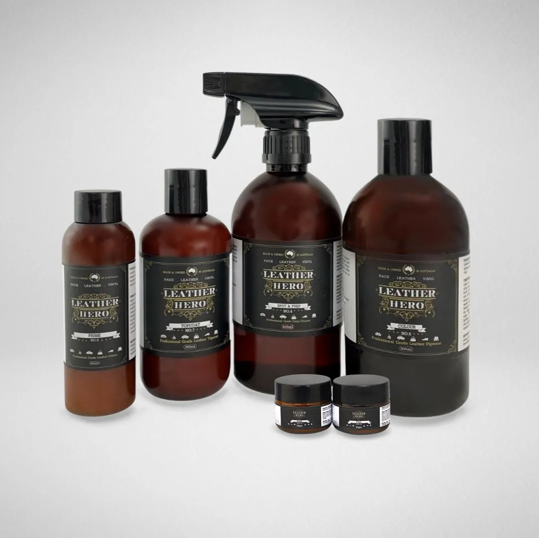 Leather Repair & Recolour Kit - Aniline Golden