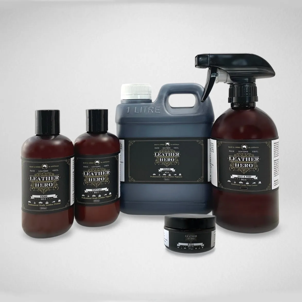 Leather Repair & Recolour Kit - Aniline Golden