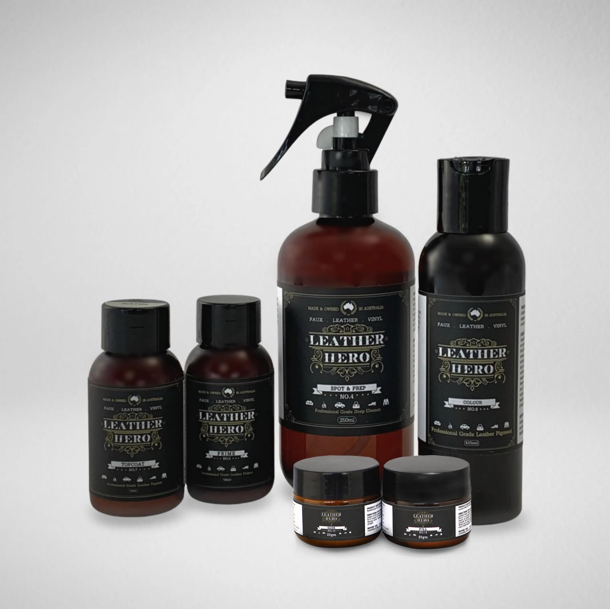 Leather Repair & Recolour Kit - Aniline Golden