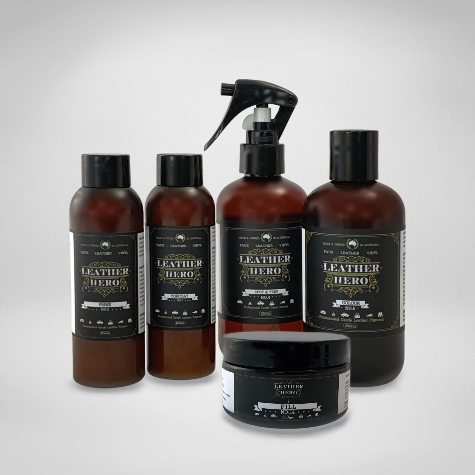 Leather Repair & Recolour Kit - Aniline Golden