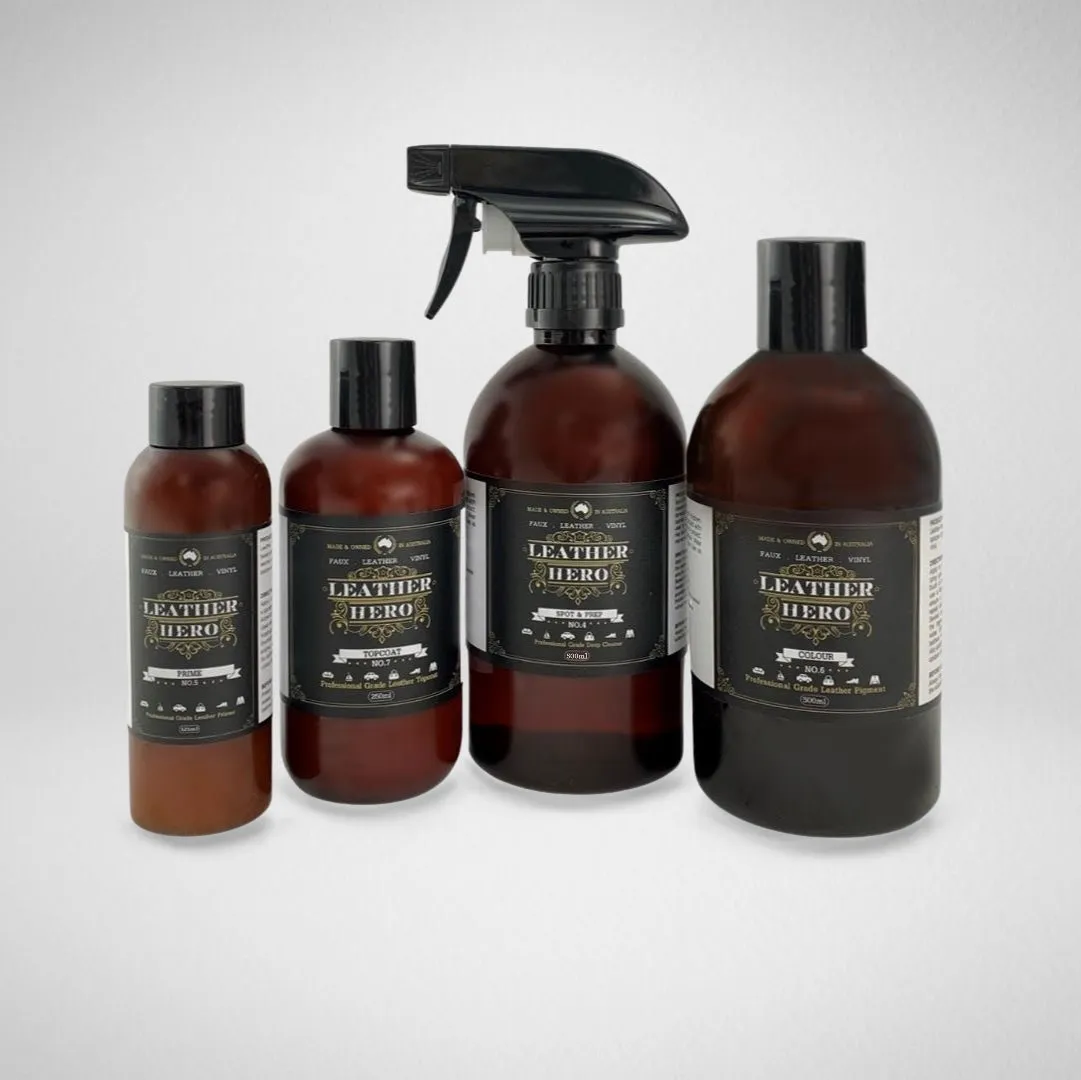 Leather Repair & Recolour Kit - Aniline Golden