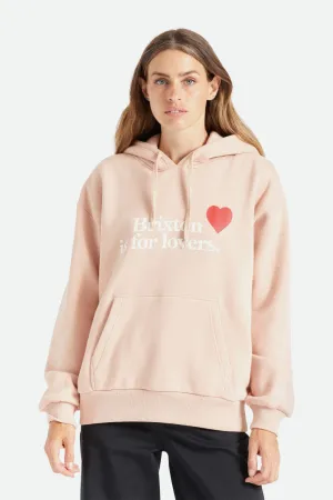 Lovers Hoodie - Rose Dust