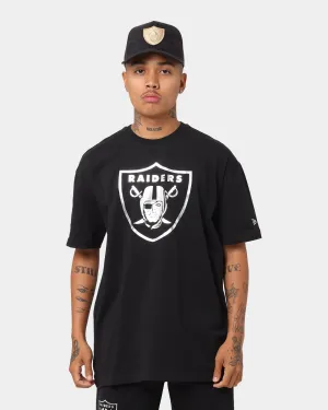 New Era Las Vegas Raiders "Metallic" Oversize T-Shirt Black/Silver