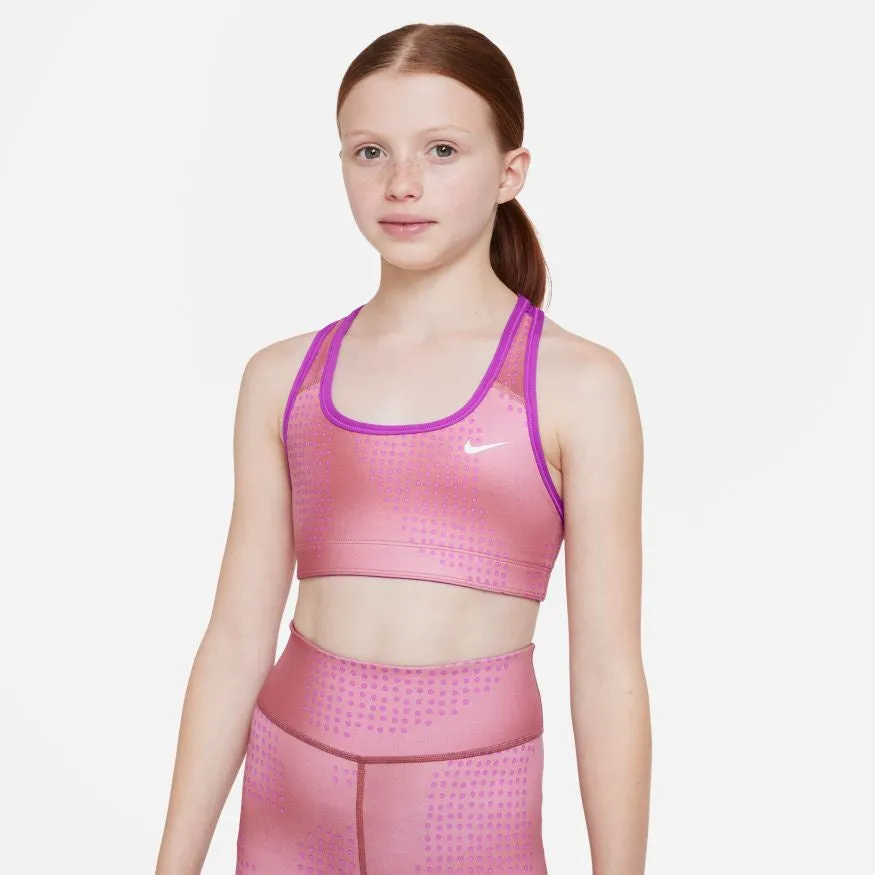 Nike Swoosh Big Kids' (Girls') Reversible Sports Bra