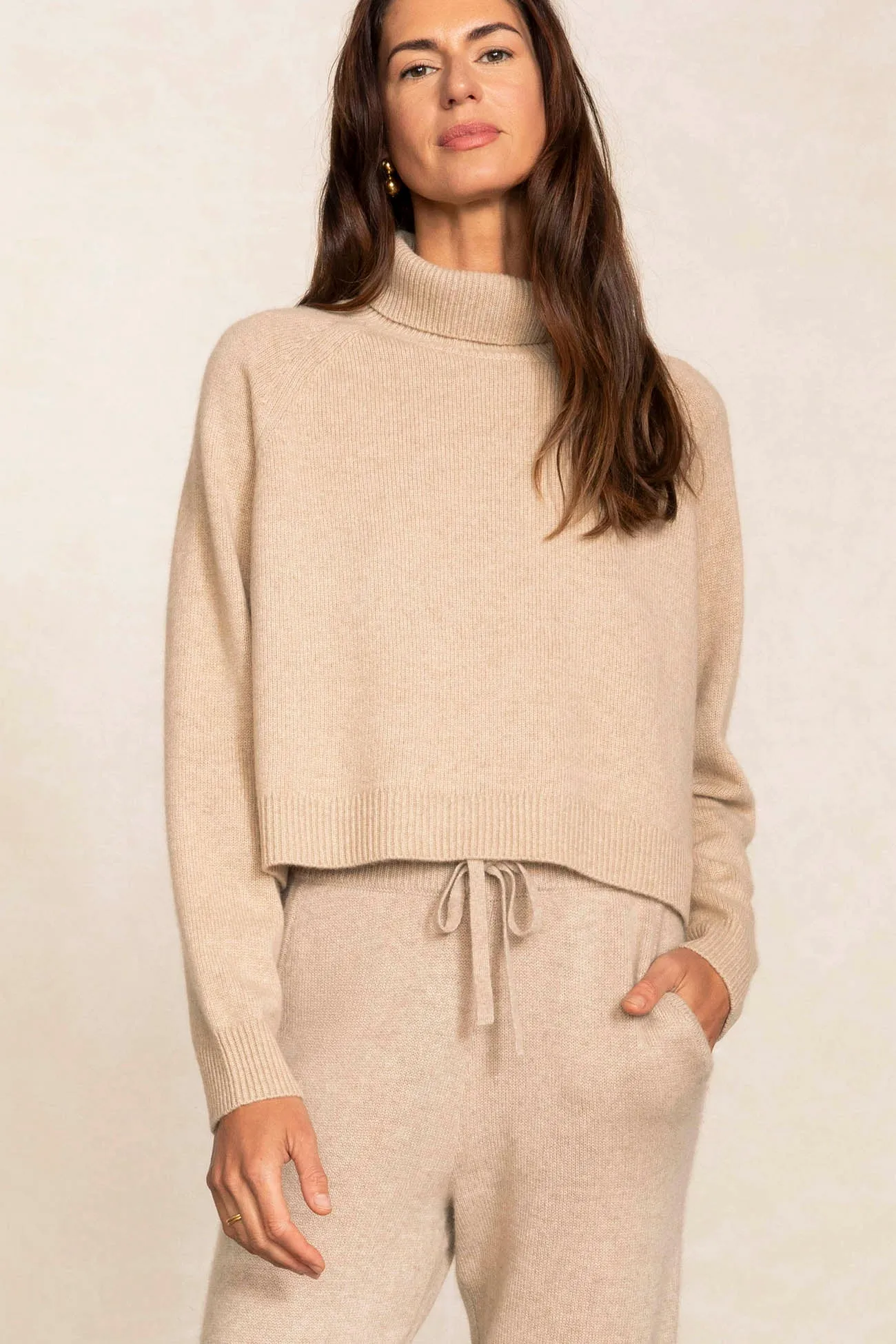 NOELLE TURTLENECK CASHMERE SWEATER