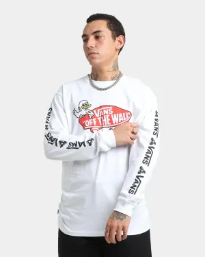 Palace Palace X Vans Duck Out Long Sleeve Shirt White