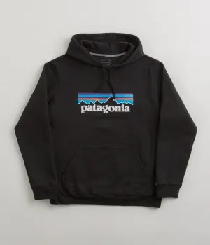 Patagonia P-6 Label Uprisal Hoodie - Black