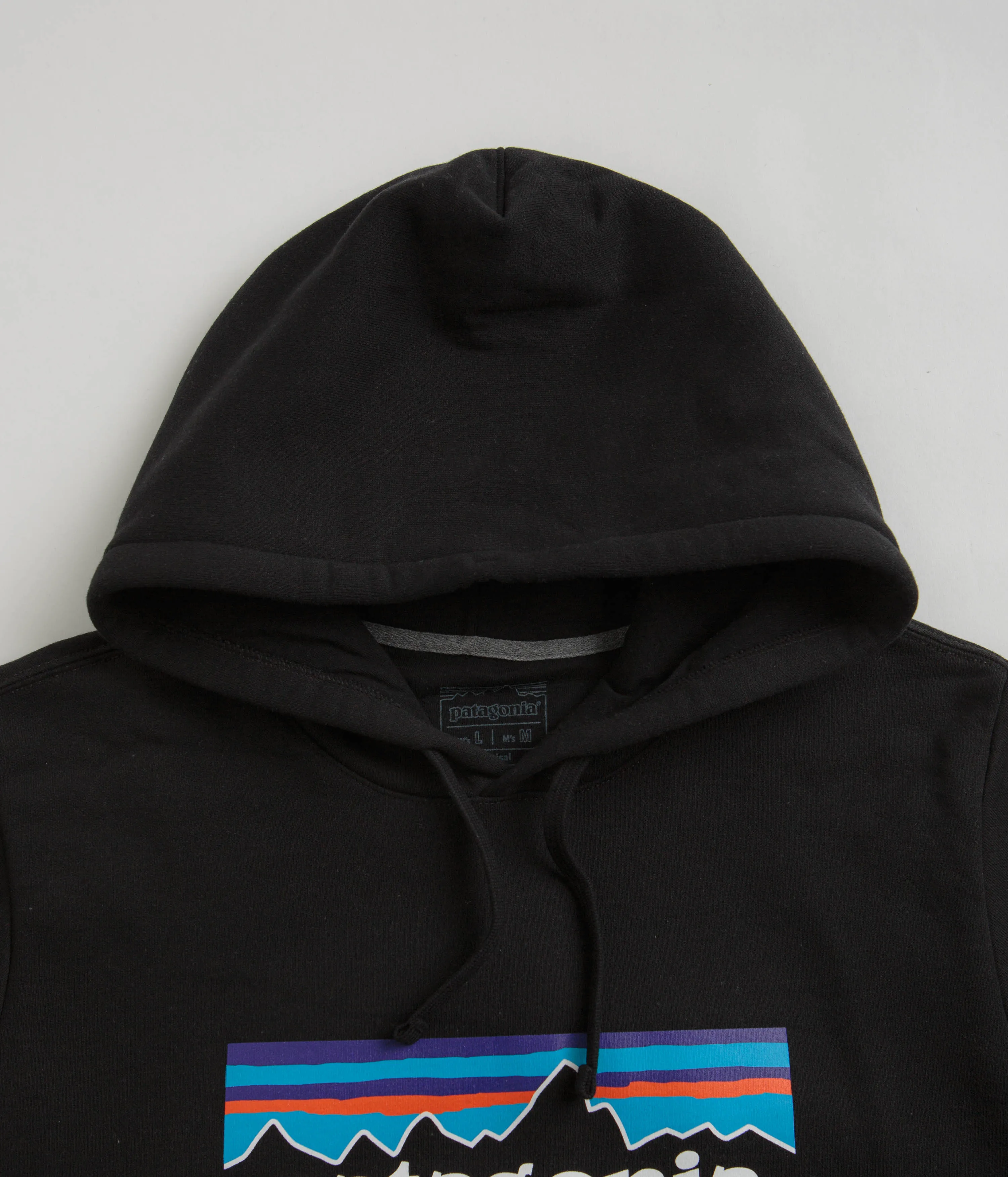 Patagonia P-6 Label Uprisal Hoodie - Black