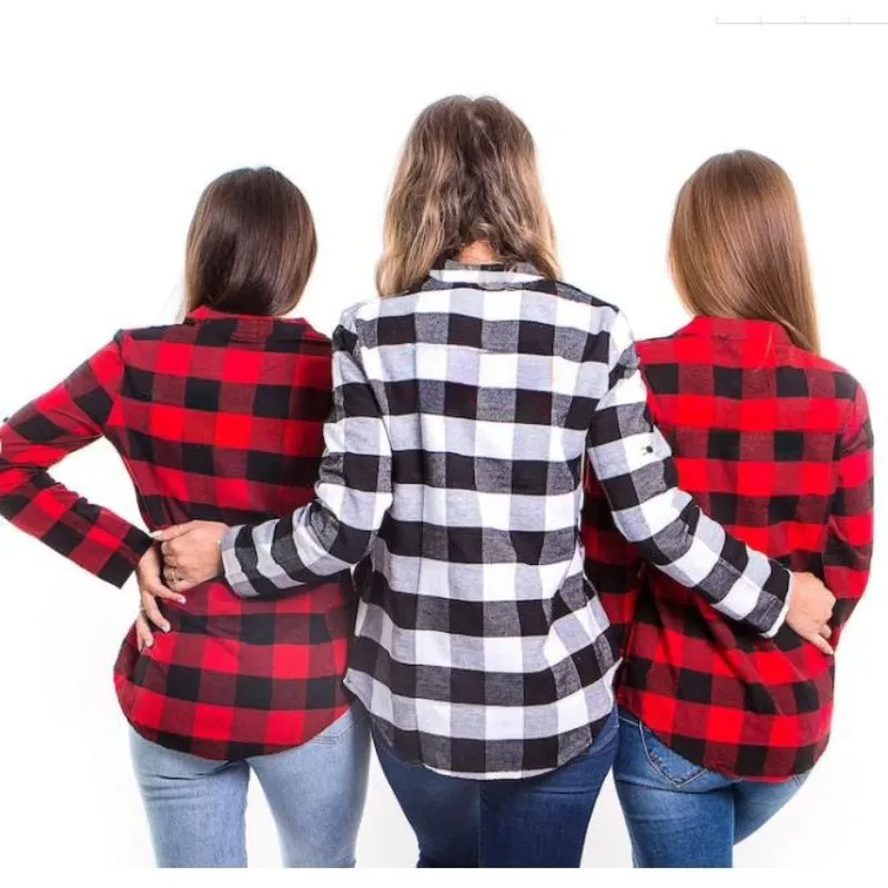 Plaid Women's Party Shirts