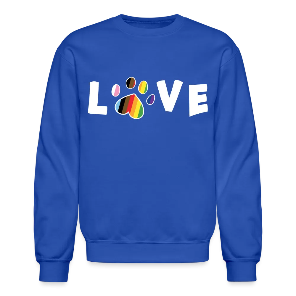 Pride Love Crewneck Sweatshirt