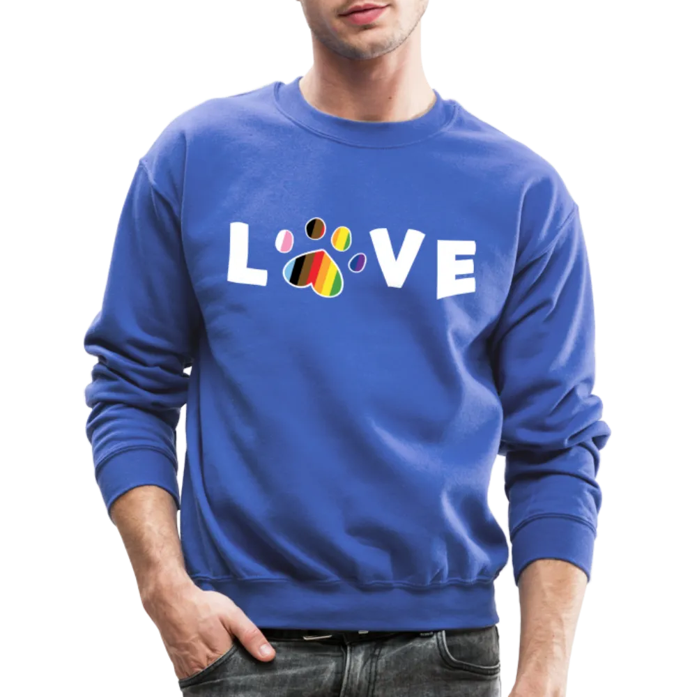 Pride Love Crewneck Sweatshirt