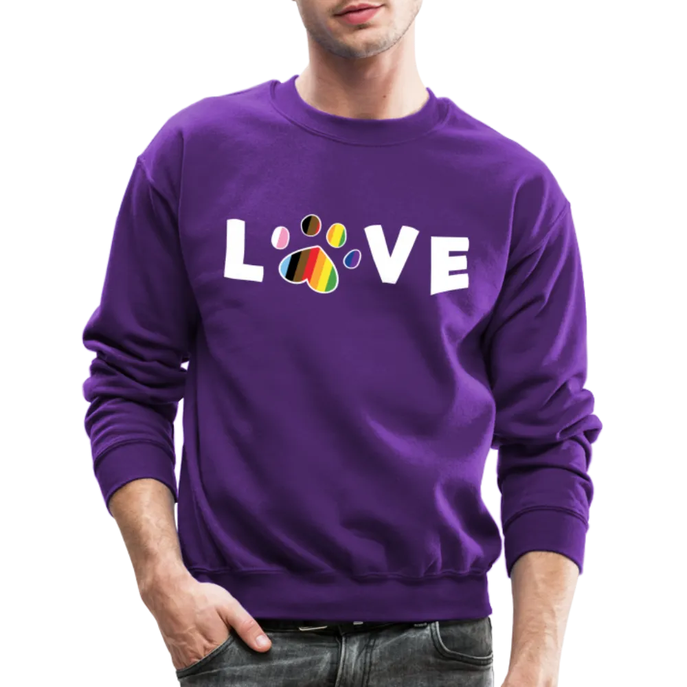 Pride Love Crewneck Sweatshirt