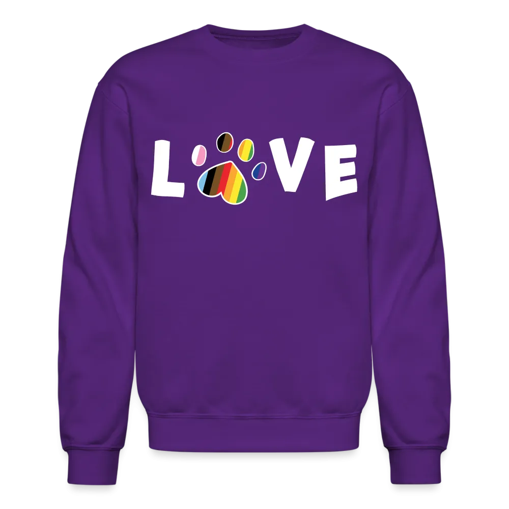 Pride Love Crewneck Sweatshirt