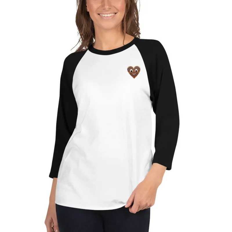 S&B Stylish Women's 3/4 Sleeve Tee | Embrace Maori with Raglan Sleeves | Women's 3/4 Sleeve Top