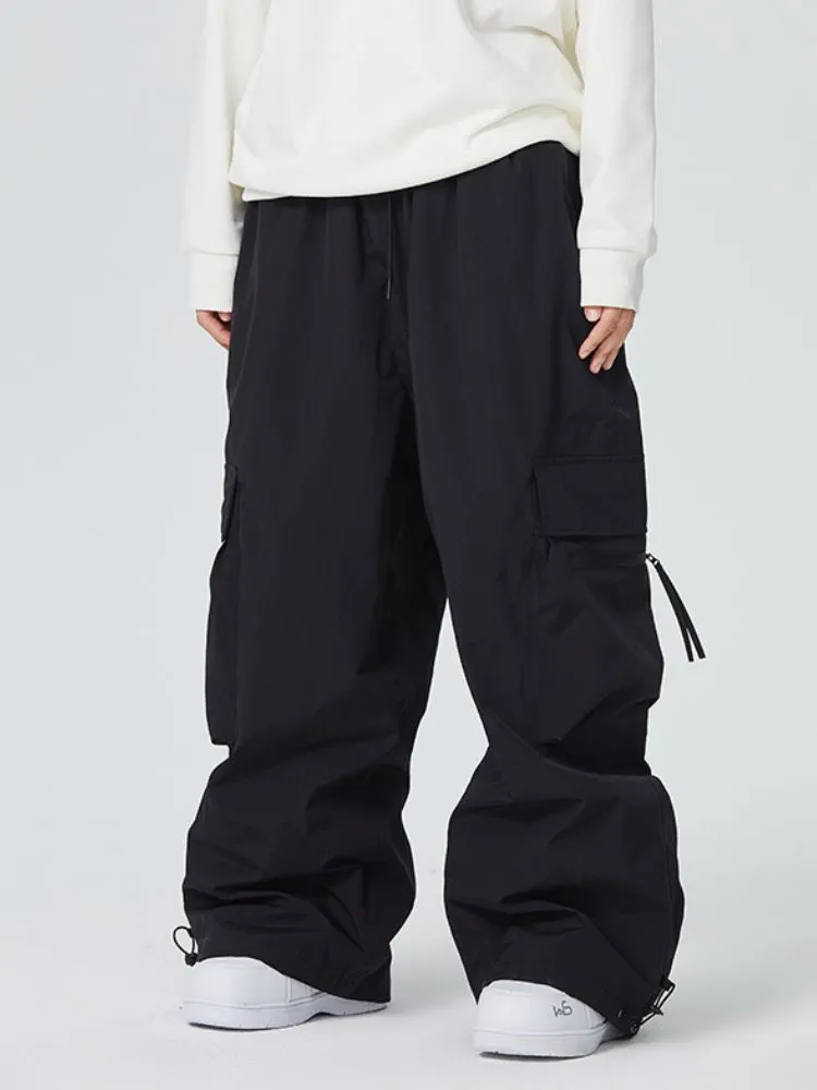 Searipe Zip Pocket Baggy Cargo Snowboard Pants - Men's