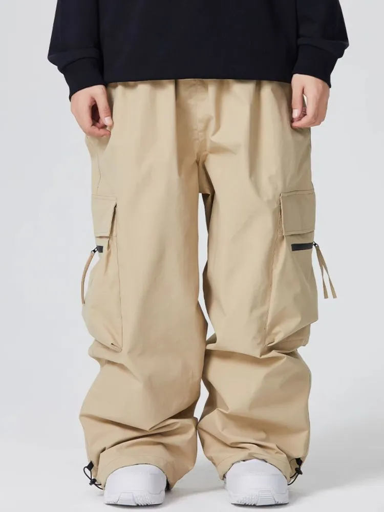 Searipe Zip Pocket Baggy Cargo Snowboard Pants - Men's