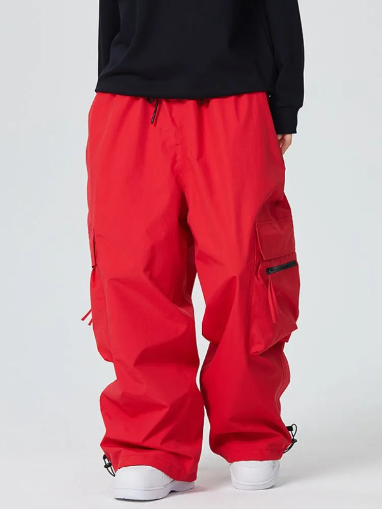 Searipe Zip Pocket Baggy Cargo Snowboard Pants - Men's